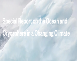 Release of the IPCC Special Report on the Ocean and Cryosphere in a Changing Climate