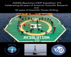 CELEBRATING 60 YEARS OF ANTARCTIC SCIENTIFIC RESEARCH AND 50 YEARS OF SCIENTIFIC OCEAN DRILLING